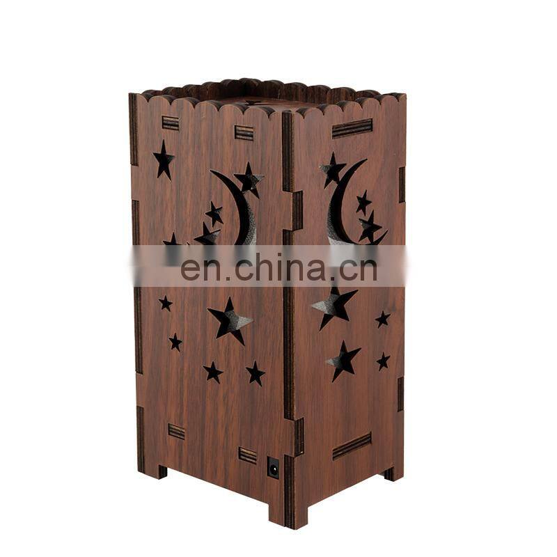 2019 New arrival DIY wooden stars projector lamp children starry Lighting