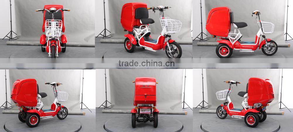 2015 China 500W 48V electric goods delivery tricycle T411S