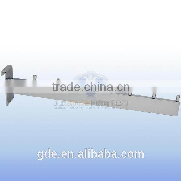 Metal chrome gridwall grid panel display hook