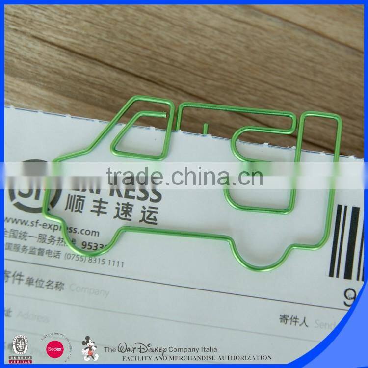 Metal material Van paper clip big size