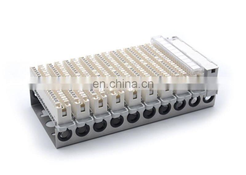 MT-2201 6442 3 230-10 Krone type 10 way 100 pair back mount frame for LSA module