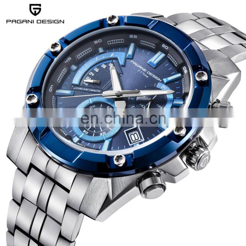 PAGANI DESIGN 3311 Men's Fashion&Casual Watch Quartz Movement High Quality Business Watch Auto Date