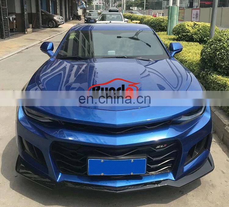 Runde Car Modification Accessories PP Material Front Rear Bumper Side Skirt Fender Suitable For Chevrolet Comero ZL1 1LE Body Kit