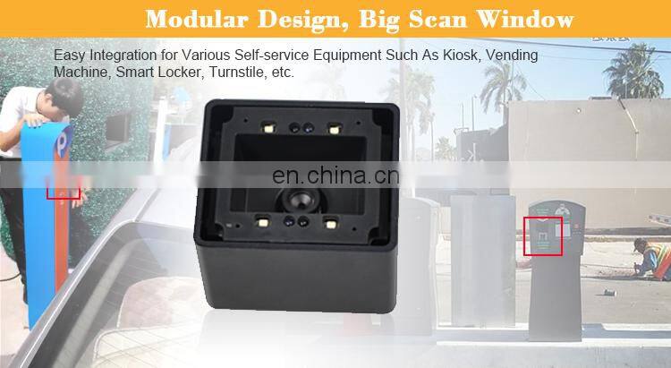 Rakinda RD4500L Long Distance Mobile QR Code Scanner Module Barcode Scanner White LED for Parking Lot Payment Access Control