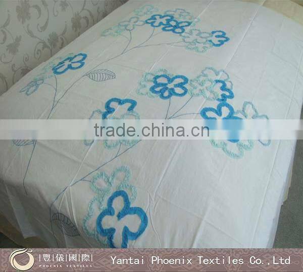 2013 newest embroidery sprei bedcover my love