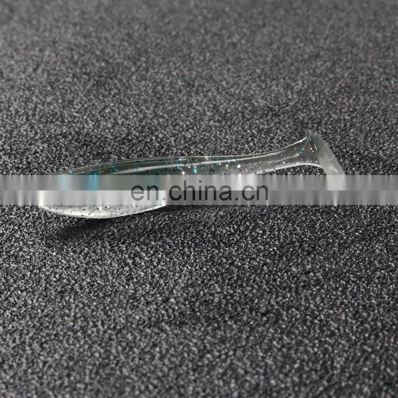 JOHNCOO Plastic 5cm 1.2g Trout Lures Live Baits Worms Soft Fish Lure for Fish