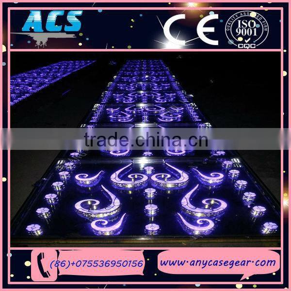 Alibaba china pool swiming stage/ glass rgb light stage/ different led light design stage promotion price