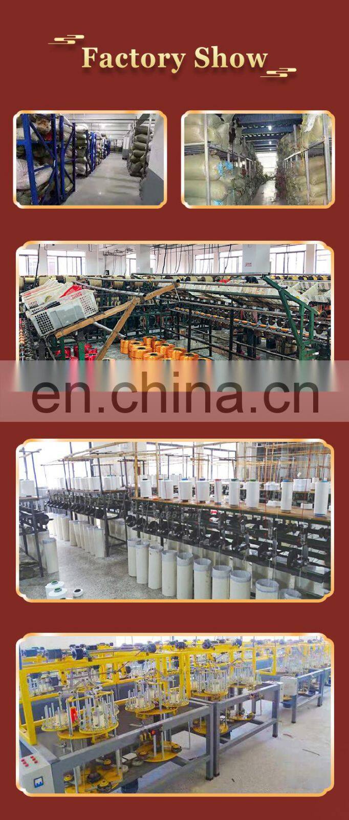 Factory Directly Wholesale colored round premium 3-strand Twisted packing rope with buckle clip for gift boxes paper bag