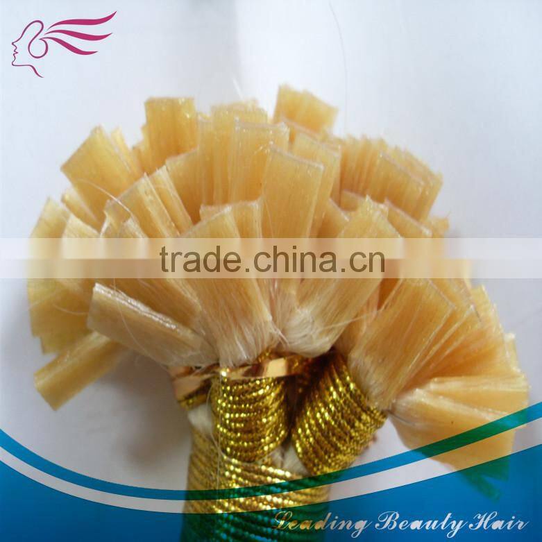 Natural color seamless hair weft