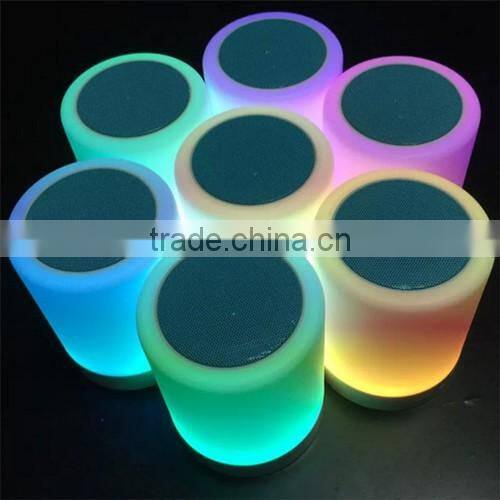 Cylindrical OE-1603 new arrival item alarm clock BLUETOOTH SPEAKER 122MM