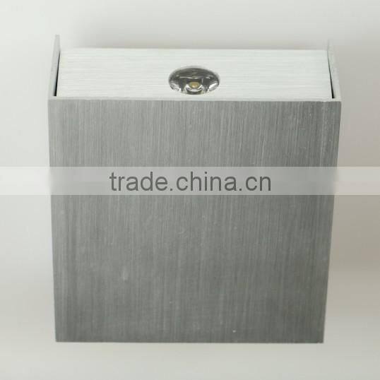 2W aluminium up and down led wall light