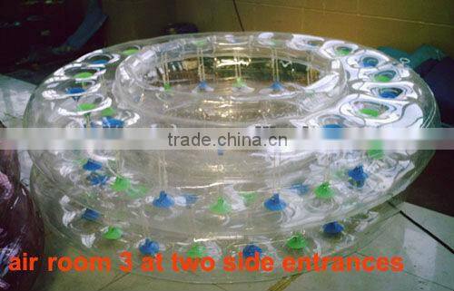 inflatable water roller park games OEM factory supply