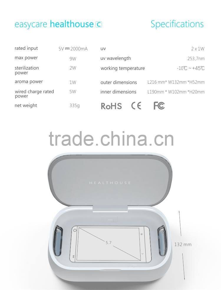 Dc 12v Car Air Fresher Easy To Carry Electrostatic Air Purifier for car air purifier