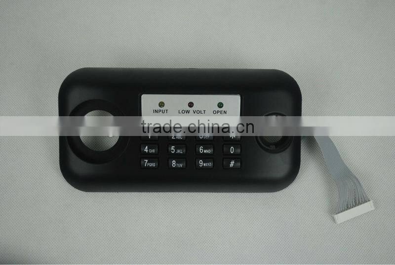 Electronic lock mechanism for security safety box