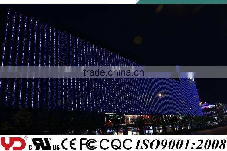 YD IP68 V-0 building led curtain CE CQC FCC UL