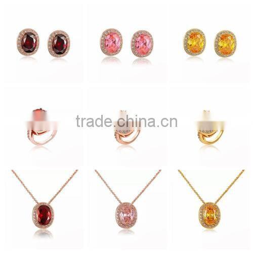 china wholesale high quality new heart design jewelry set