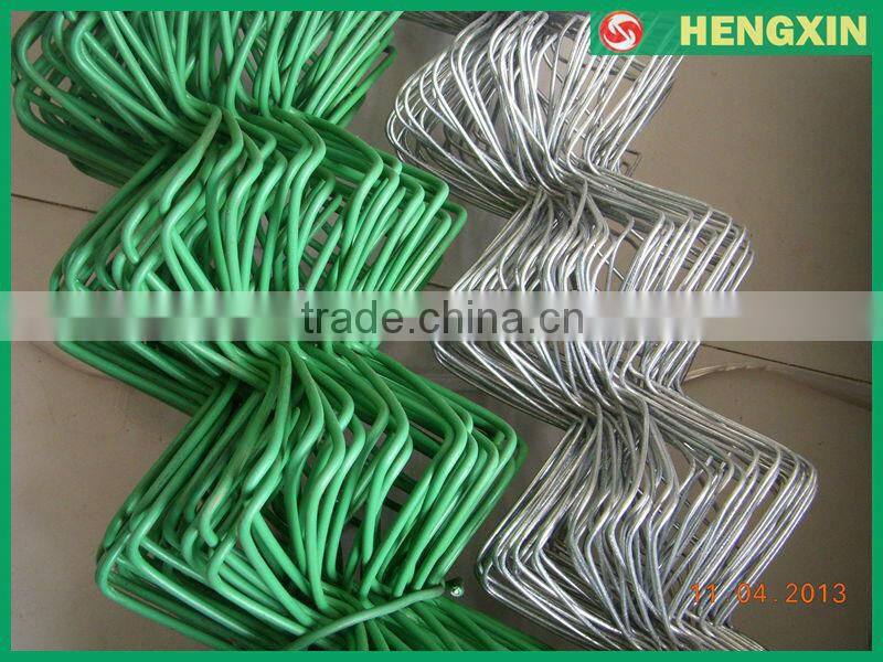 garden fencing Galvanized diamond Fence electro galvanized chain link fence netting