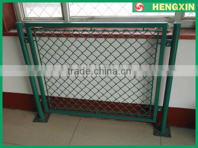 garden fencing Galvanized diamond Fence electro galvanized chain link fence netting