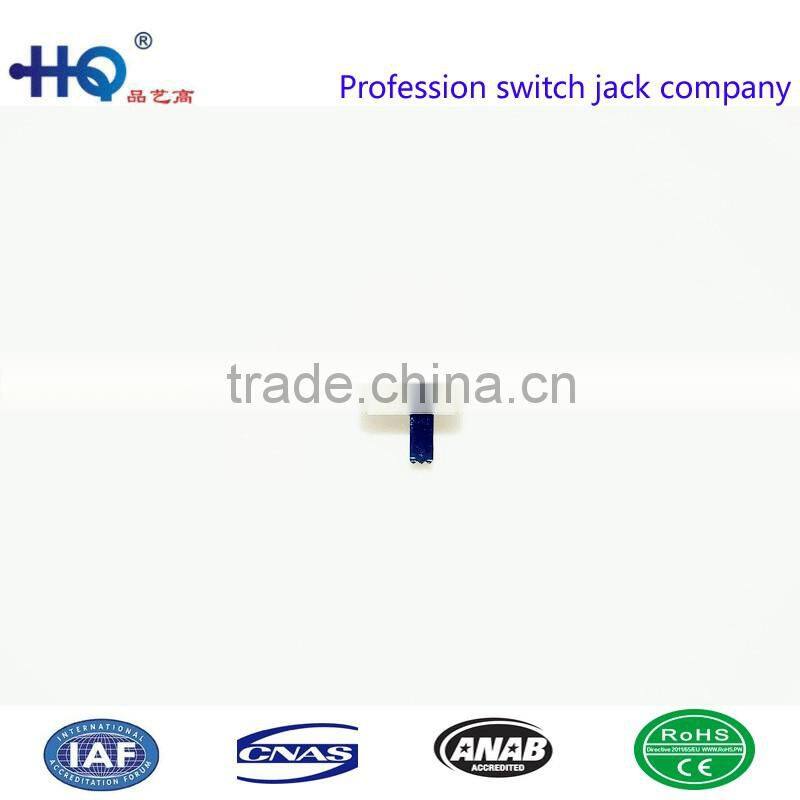 SK-12D02G4 high quality overheat 2position 1P2T horizontal slide switch slide switch