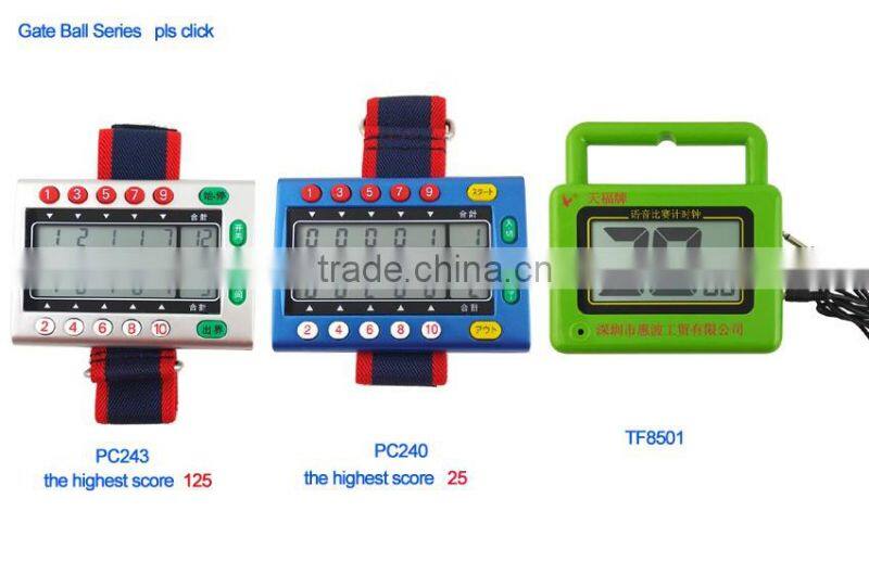 Digital Small Gateball Timer Can Record Scoring For Game