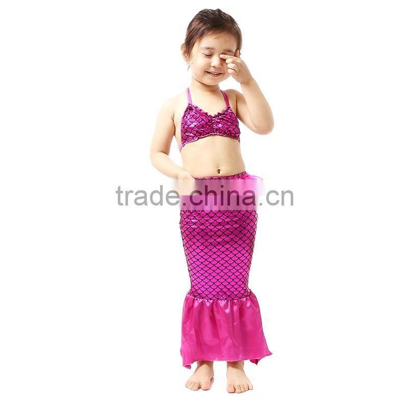 Bikini Set Swimsuit Mermaid Tail with Top Swimwear Handmade Fashion Mermaid Tail