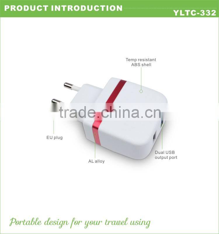 5V 2A EU Power Plug USB Power Adapter Travel Charger Suit For All USB 2.0 Mobile Phone