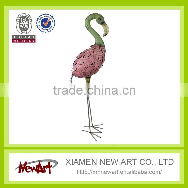 Hot selling color metal living room decor metal bird decoration crafts