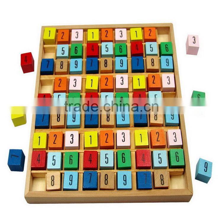 Preschool Educational Math Learning Toy Colorful Number Board Educational Games
