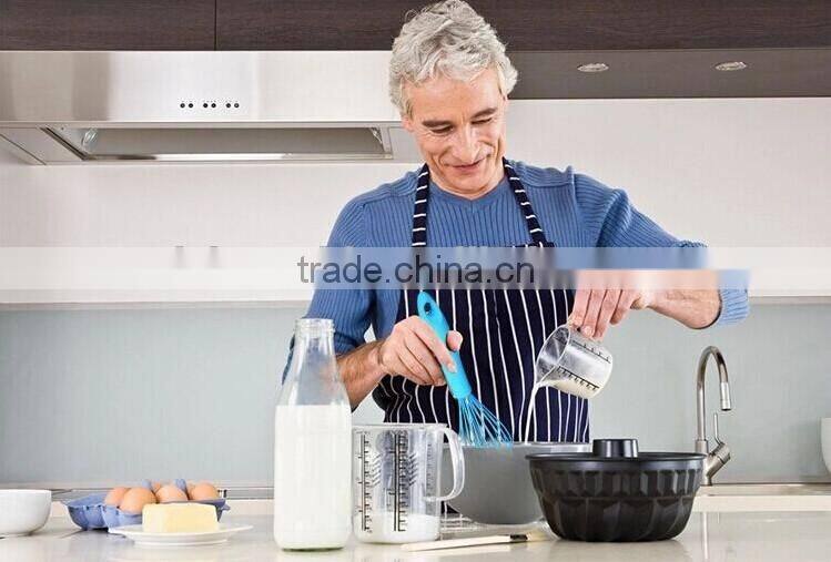 Hot sale colorful silicone whisk Silicone Kitchen Utensils for Blending, Whisking, Beating & Stirring