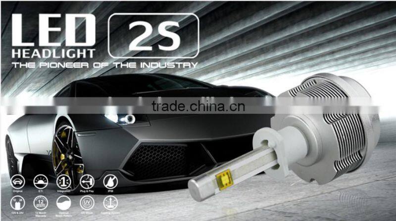 H1 30w waterproof car led driving headlight with Aviation aluminum housing