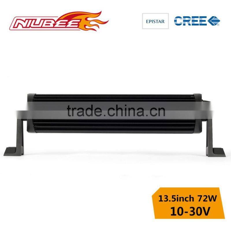 High quality 72w 4d led truck light bar for forklift