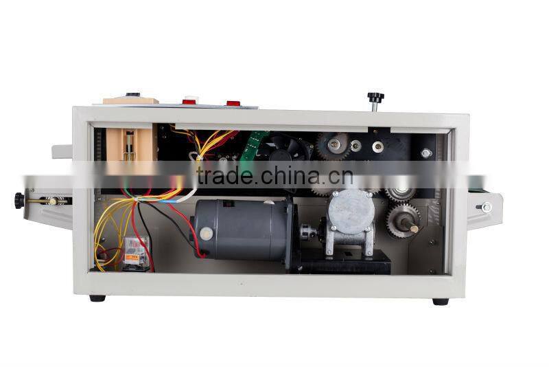 2015 new FR-900W automatic horizontal continuous plastic bag sealing machine with date printing