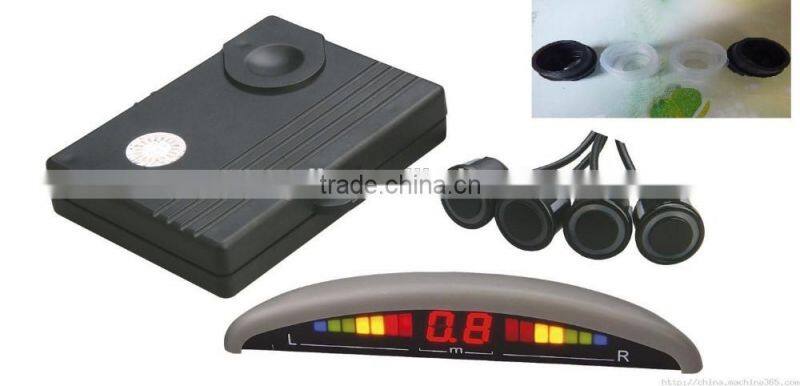 Waterproof clear silicone seals rings on auto reversing radar