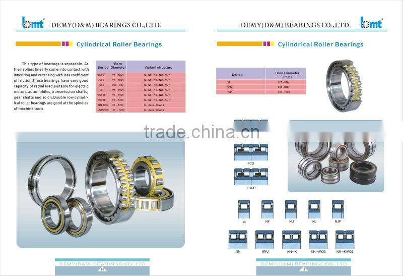 High Quality Three or Four Sets axial cylindrical roller bearing SL11 9 series,SL14 9 series