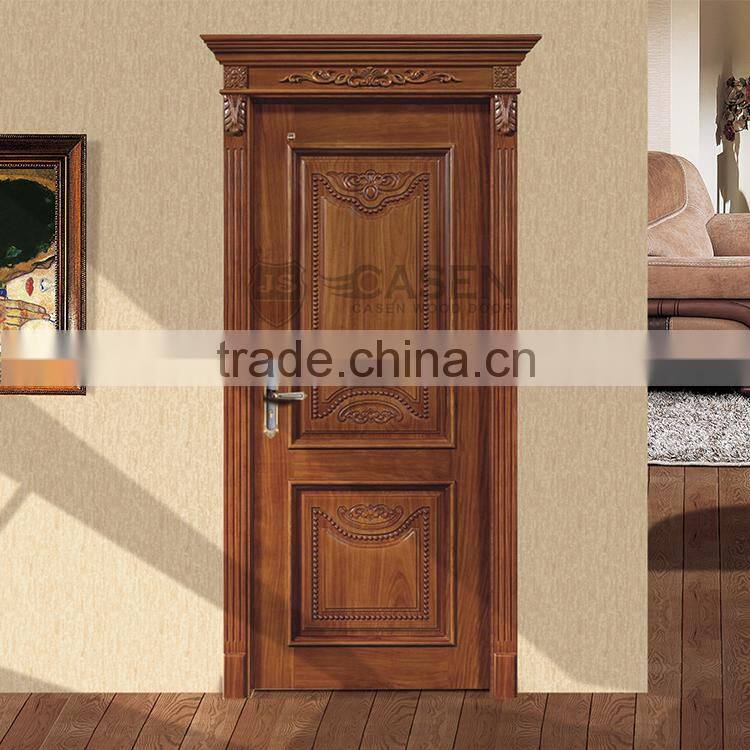 crackproof engineering solid nature teak wood main door designs