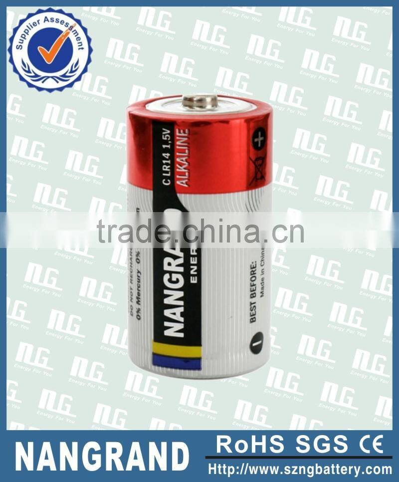 Excellent lr14 c um2 1.5v alkaline battery