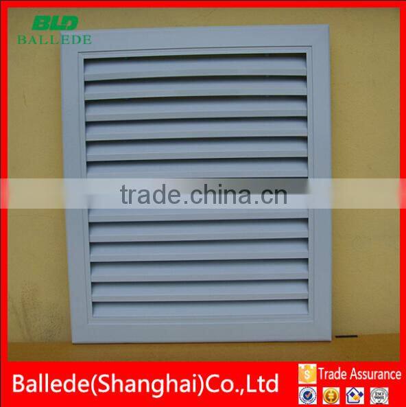 Interior air louver exhaust air grille