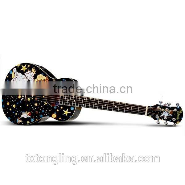 Colorful Purple Guitar For Kits(TL-0042)