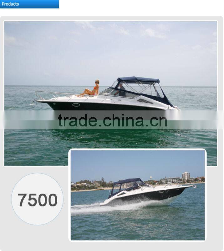27 feet fiberglass power Boat (7500 Sports Cruiser)