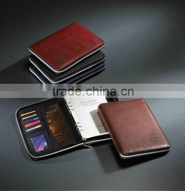 leather executive notebook