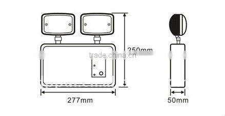 2016 Newest LED Twin Spot DP268LED