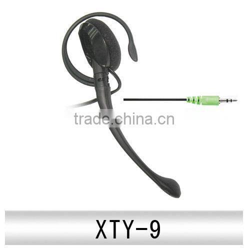 cheap single sided earphone with mic from china manufacturer factory