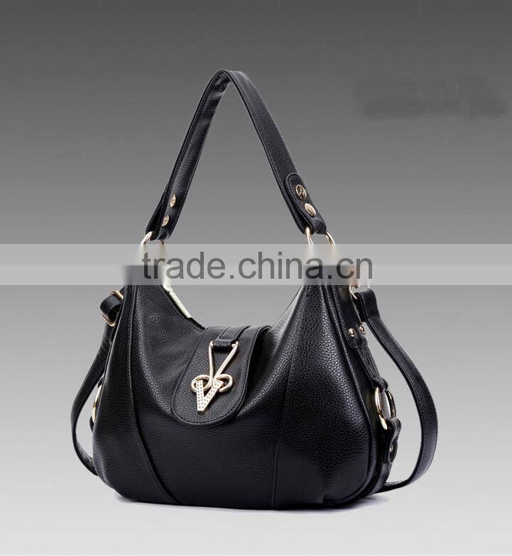 2016 new model lady handbag shoulder bag genuine cowhide leather lady handbag clutch bag