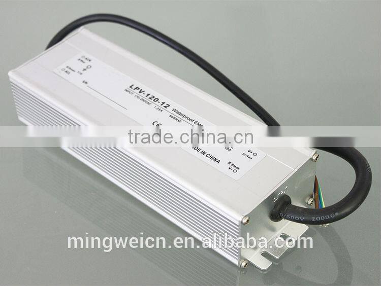 IP67 with good quality 120W 12V waterproof electronic led driver