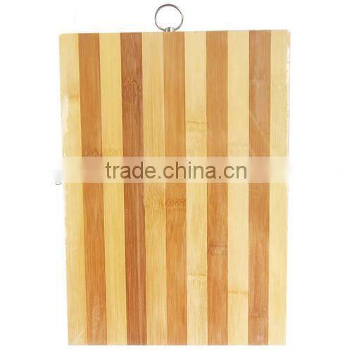 Upscale bamboo embed round black slate chopping board,mini cutting board