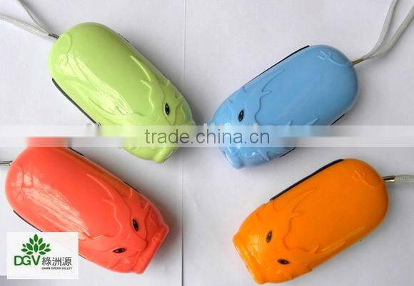 Dragon style-No Battery Hand Pressing Flashlight-Necessary article