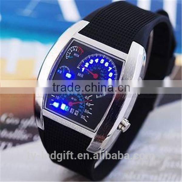 Promotion Sport Silicone LED Watch waterproof LED Wrist Watch