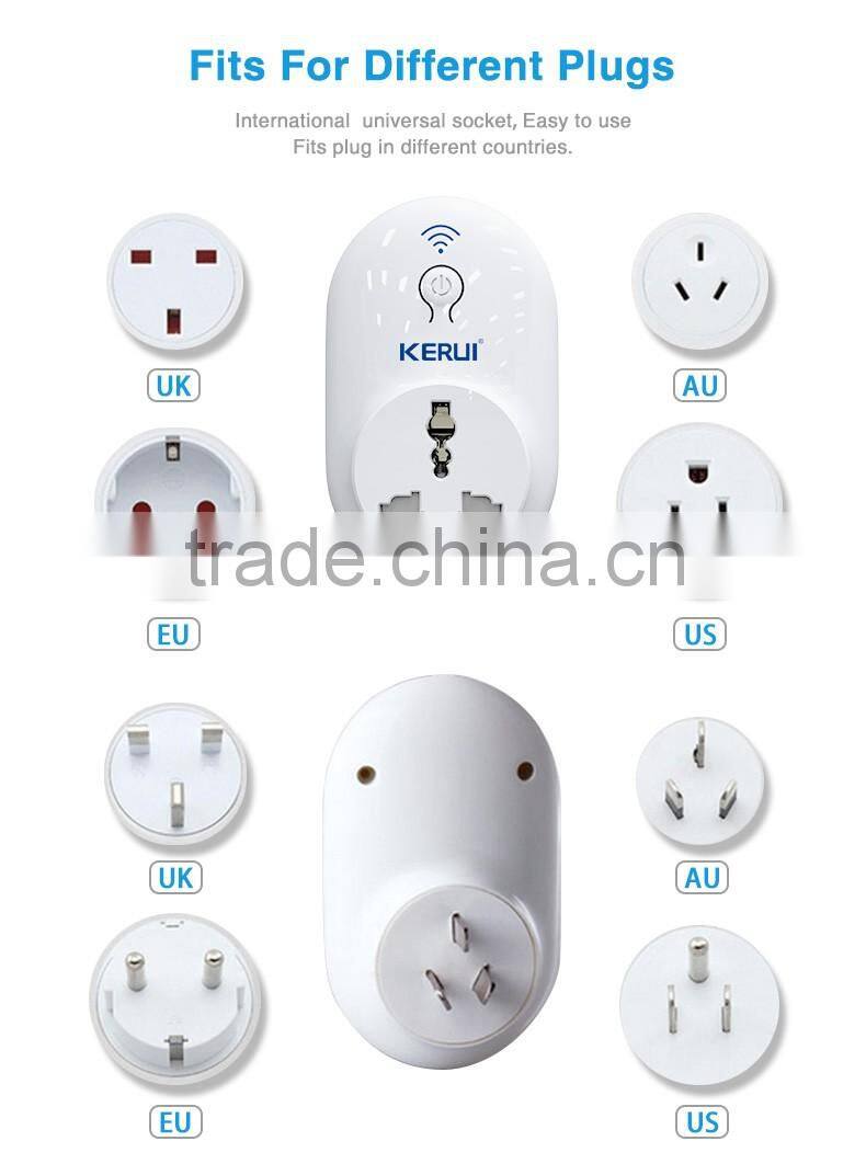 Kerui S72 IOS Android App remote control wireless wifi intelligent power plug socket