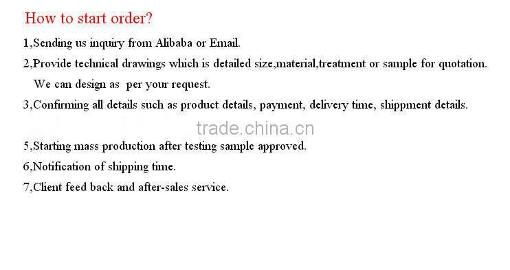 OEM steel stamping spart parts