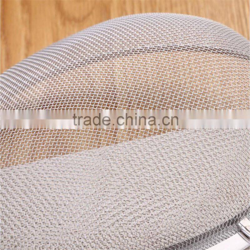 kitchen round food net leakage powder leakage resistance oil strainer